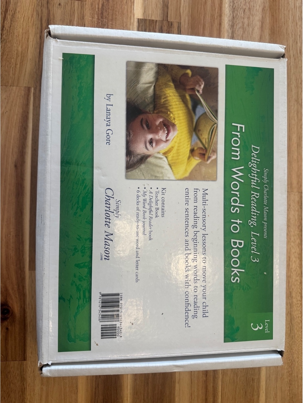 Simply Charlotte Mason Delightful Reading Level 3 Words to Books Homeschool Kit